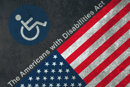 Americans with Disabilities Act Concept stock photo