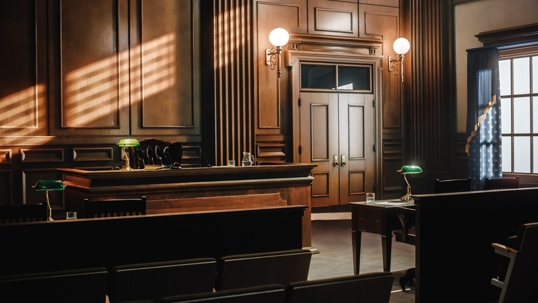 American Style Courtroom