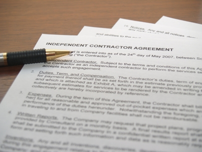 independent contractor agreement