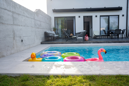 backyard swimming pool