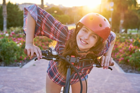 e-bike teen girl rider